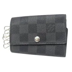 ルイ・ヴィトン LOUISVUITTON ミュルティクレ6 イニシャル入り 6連キーケース N62662 ダミエ・グラフィット