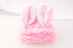 r-584☆ほぼ新☆ねこのかぶりもの第5弾 かわいいかわいい ねこうさぎちゃん