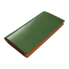 【新品未開封】財布 メンズ 栃木レザー 長財布 一流の革職人が作る 日本製 本革 ウォレット 薄い 大容量 ながざいふ 紳士用 革財布 YKKファスナー 小銭入れ 無地 男性 人気ブランド ギフト (グリーン) AC6999XZB