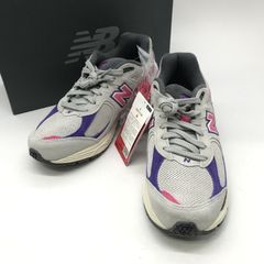 NEWBALANCE スニーカー M2002RWB ローカット スエード切替 シューズ 箱付き タグ付き  メンズ 27.5cm グレー ニューバランス 靴 B13805◆