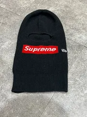 国内正規 Supreme シュプリーム 21AW × New Era Box Logo Balaclava ニューエラ ボックスロゴ バラクラバ ニット キャップ ビーニー 63115Aのサムネイル
