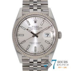 125653 ROLEX ロレックス 126234 デイトジャスト シルバー ホワイトゴールド ステンレス ランダム番 自動巻き 当店オリジナルボックス
