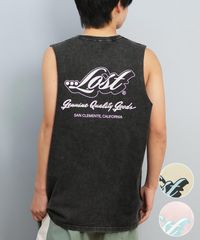 【ムラスポ公式】新品 lost ロスト タンクトップ メンズ ノースリーブ バックプリント L25S-2303 ムラサキスポーツ限定