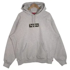 Supreme シュプリーム 23AW Box Logo Hooded Sweatshirt ボックスロゴ プルオーバースウェットパーカー 迷彩 アッシュグレー Size L