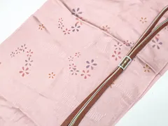 【一輝堂】リサイクル着物 和装小物 帯締め帯揚げセット 平組 梅地紋 帯締 帯揚 25w06-7891