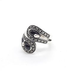 リング SILVER シルバー マーカサイト オニキス