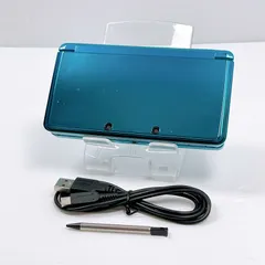 ニンテンドー3DS - 【中古品☆】ニンテンドー 3DS アクアブルー 本体のみ 常時3D 動作確認済み ニンテンドー3DS - 【中古品☆】ニンテンドー 3DS アクアブルー