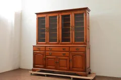 ★事前問合せ必須★ 横浜ダニエル daniel キャビネット 中古 A-213 飾り棚 食器棚 カップボード 収納棚 戸棚 リペア+発送まで3週間前後 R-077602