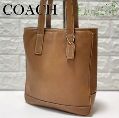 ★COACH★コーチ トートバッグ 7776 キャメル 肩掛け レザー レディース/メンズ ショルダーバッグ 通勤 通学 オールドコーチ
