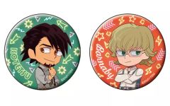 [중고] 배지·핀즈(캐릭터) 호랑이 철 & 버나비 캔 배지 세트(2개 세트) [극장판 TIGER & BUNNY -The Rising-]