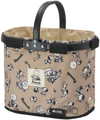 フレンチビンテージ手仕事 ライナー付きパニエ ウィッカーバスケット