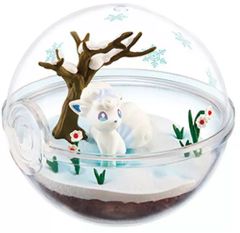 [중고] 식완 트레이딩 피겨 3. 아로라 로콘 [포켓 몬스터 선 & 문 테라리움 컬렉션 EX~아로라 지방편 2~]