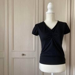 新品未使用SEVENTY SERGIO TEGON 半袖ブラウス ブラック - メルカリ