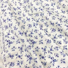 小花柄/綿100%/ローン/YUWA/1.5m/Y-638