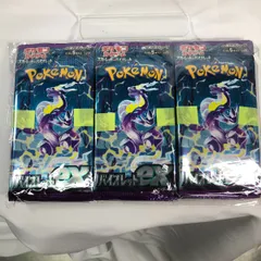 【新品】ポケモンカードゲーム スカーレット&バイオレット 拡張パック バイオレットex 5枚入り×30パック