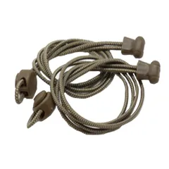 【送料無料1000円】ほどけない 靴ひも 靴紐 ブラウン 結ばない 伸縮 スニーカー ランニング シューズ ビジネス 子供 高齢者 交換 おしゃれ 便利 簡単 フィット 快適 時短 立ち仕事 アウトドア シンプル カラフル　cw-a-3423