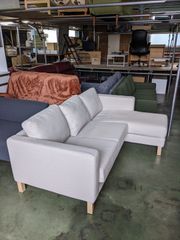IKEYA　コーナーソファー　ホワイトベージュ系