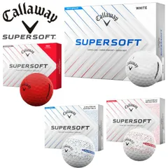 キャロウェイスーパーソフトゴルフボール1ダース12個入りCALLAWAY SUPER SOFT2025年モデル日本正規品