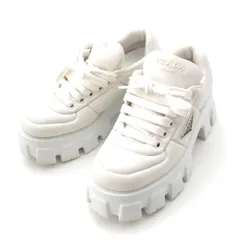 プラダ モノリス ナッパ レザー トライアングルロゴ 三角プレート