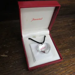 スタッフオススメ！！　バカラ Baccarat クリスタルハートネックレス　エキスパート藤沢辻堂店