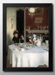 ジョン・シンガー・サージェント、ビーズを編む人、ヴェネチア