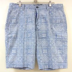 美品◆reynspooner レインスプーナー ハーフパンツ ショートパンツ リバースプリント 夏物 メンズ