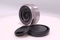 【極美品】SONY SELP1650 E PZ 16-50mm F3.5-5.6 OSS  シルバー バルクパッケージ パワーズームレンズ
