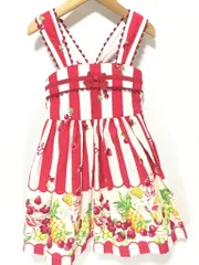 ★ShirleyTemple　シャーリーテンプル　フルーツパーラー　ワンピース　100cm　送料込　468913
