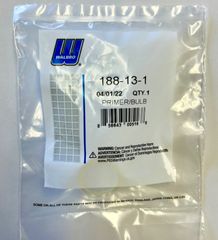 【数量限定】Walbro(ウォルブロ）純正キャブレターパーツ　プライマーポンプ　188－13(大)   (草刈機・刈払機・エンジンチェンソー・プライマリーバルブ・パーツアクセサリー）