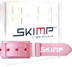 SKIMP シリコンラバーベルト メンズ レディース ゴム ゴルフ スノボ 防水  長さ約135cm 幅約3.4cm スキンプ【ライトピンク】