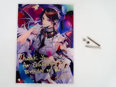 にじさんじ NIJISANJI EN 闇ノシュウ 誕生日2022 アクリルパネル