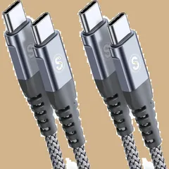 【特価商品】C&USB 60W急速充電(USB C ケーブル) iPhone16 充電ケーブル充電器 1M/2本セットPD対応 Type-c アイフォン16 15/いphone16 ケーブル 15 pro MaxiPad タイプc Pro/Air/mini6M