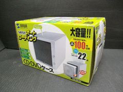 未使用品 サンワサプライ オートローディング CD/DVDケース FCD-DR1SV