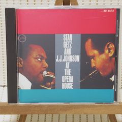 CD　STAN GETZ AND J.J.JOHNSON　GETZ AND J.J. AT THE OPERA HOUSE　MADE IN GERMANY ?　831 272-2　スタン・ゲッツ　JJジョンソン
