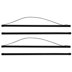 丸全 タペストリー棒 二巾用 2個セット 0