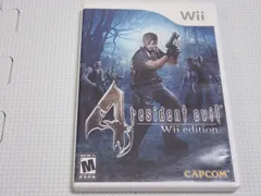 Wii★resident evil 4 海外版 北米版★箱付・説明書付・ソフト付★動作確認済