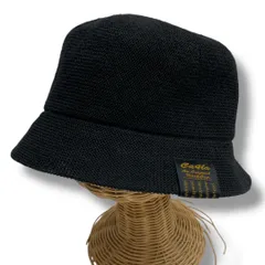 CA4LA カシラ バケットハット ハット バケハ 帽子 メッシュ リネン混 麻混 ZKN02193 ブラック 黒 レディース 夏 ゴーゴー古着久喜倉庫店 No.818