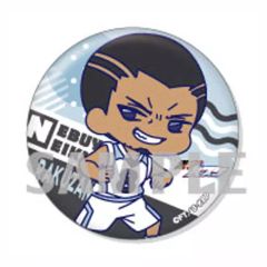黒子のバスケ 10周年 アニパ くじ ホログラム缶バッジ 根武谷永吉
