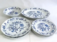 224460】Blue Danube ブルーダニューブ 注文 ブルーオニオン 大皿