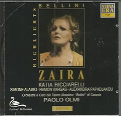 Bellini - Zaira - highlights [Audio CD]