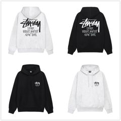 STUSSY ステューシー STUSSY STOCK DSM N.Y. HOOD HOODIE パーカー フード フーディ トップス ジップパーカー