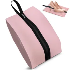 シューズバッグ シューズケース 防水防臭 防汚防塵 2025 拡大版 靴入れ袋 シューズ袋 上履き袋 超軽量 靴入れ袋 男女兼用 アウトドア 出張 旅行 アウトドア スポーツ ゴルフ バスケット