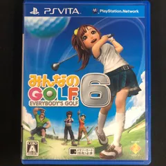 中古 PSVita みんなのGOLF 6 EVERYBODY’S GOLF