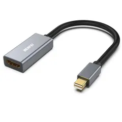 【人気商品】Air/Pro、Microsoft Surface DisplayPort-HDMIアダプター、MacBook Pro/Dock、モニター、プロジェクターなどと互換性のあるBenfei Mini MiniDP-HDMIアダプター-グレー BENFE