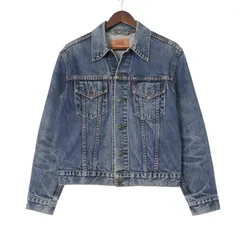 90年代 Levi's リーバイス 70500-0212 デニムジャケット ブルー (メンズ M) 中古 古着 A2977