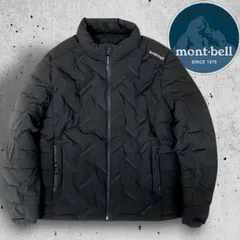 mont-bell モンベル エコダウン 中綿入り スタンドカラー ジャケット パデッドブルゾン チューブテックジャケット アウトドア MW3GAMJW234 ブラック ▲079▼51008m02