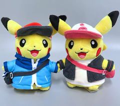 海外ポケモンセンター限定 ピカチュウ ペア ぬいぐるみ 25周年 新品未