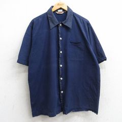 美品 MHL. コットンリネン 半袖 シャツ ブルー系 Mサイズ 春夏 - メルカリ