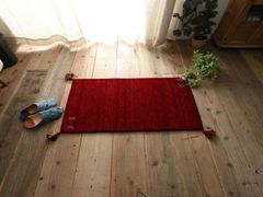 ポップな伝統工芸！ギャッベのエントランスラグ - メルカリ
