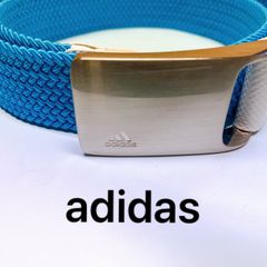 【美品】アディダス　adidas ベルト　水色